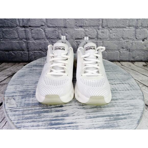 Skechers Go Run Glide-Step Flex White Men 7.5 Used in Very Good Condition - Picture 2 of 14